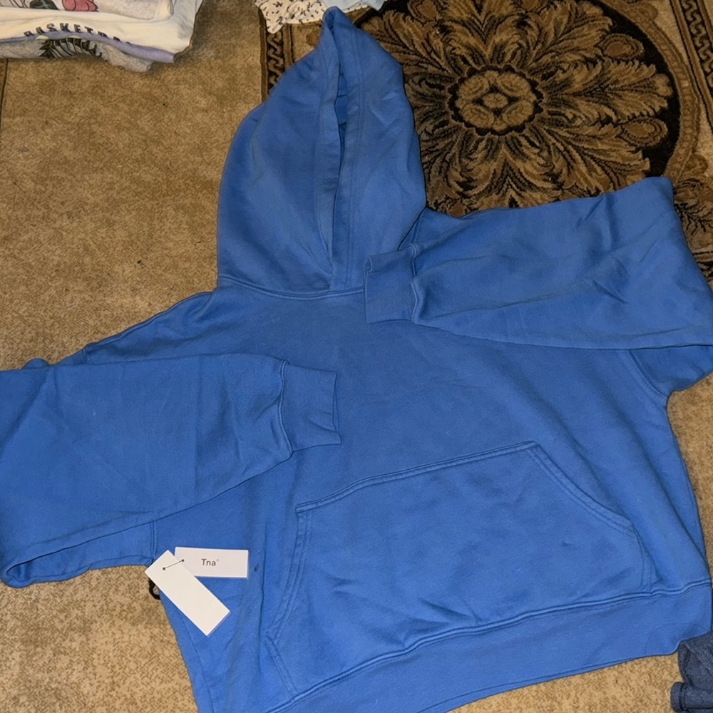 NWT Aritzia TNA shrunken BF hoodie size large